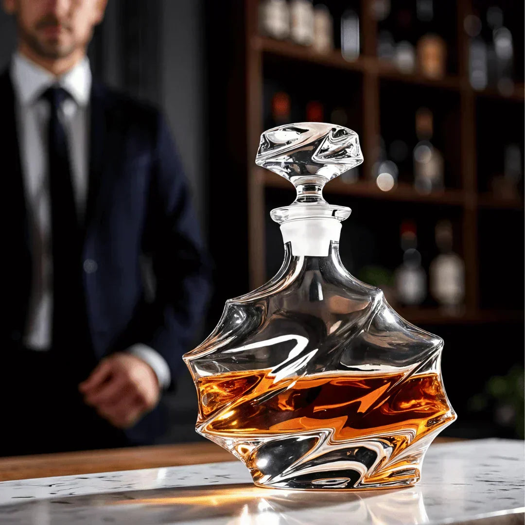 Storm Japanese Crystal Decanter
